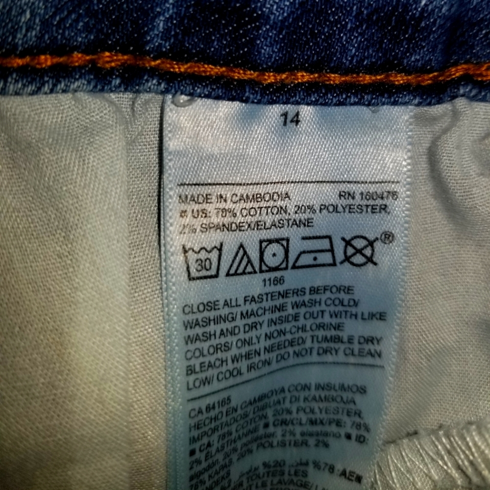 Old Navy Super Skinny Ankle Mid Rise sz14 - Picture 7 of 12